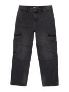 Pull&Bear Cargojeans  black denim