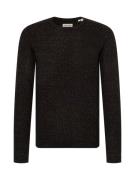 JACK & JONES Pullover 'DAMIAN'  sand / sort