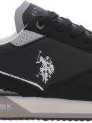 U.S. POLO ASSN. Sneaker low 'Nobil003'  antracit / sort / hvid