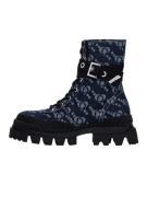 Desigual Snørestøvletter  navy