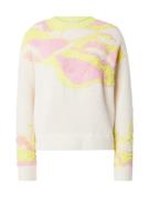 FRNCH PARIS Pullover 'Maeko'  creme / gul / lys pink