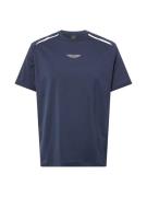 Hackett London Bluser & t-shirts  marin / hvid