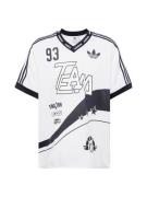 ADIDAS ORIGINALS Bluser & t-shirts 'Team 93'  sort / hvid