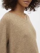 VERO MODA Pullover 'VMLeaf'  sand