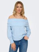 ONLY Pullover 'ONLJeanett'  lyseblå