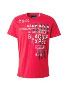 CAMP DAVID Bluser & t-shirts  azur / purpur / sort / hvid