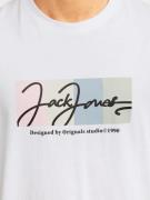 JACK & JONES Bluser & t-shirts 'JORPORTLAND'  røgblå / lyserød / sort ...