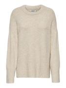 ONLY Pullover 'ONLMaggie'  beige-meleret