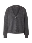 Key Largo Cardigan 'WKN CHIC'  antracit / græsgrøn / hvid