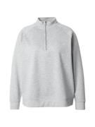 PIECES Curve Sweatshirt 'PCCHILLI'  grå-meleret