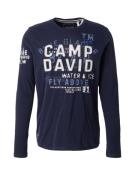 CAMP DAVID Bluser & t-shirts  blå / navy / hvid