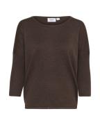 SAINT TROPEZ Pullover 'Mila'  brun-meleret