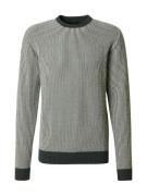 INDICODE JEANS Pullover 'League'  gran / hvid