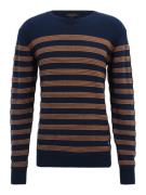 INDICODE JEANS Pullover 'Pancake'  navy / sepia