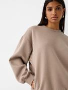 Bershka Sweatshirt  sand