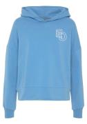 Elbsand Sweatshirt  azur / hvid