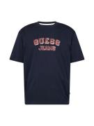 GUESS JEANS Bluser & t-shirts  navy / cranberry / hvid