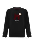 Williot Sweatshirt  rød / sort / hvid