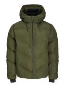 JACK & JONES Vinterjakke 'JCOSLAY'  gran