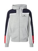 Champion Authentic Athletic Apparel Sweatjakke  marin / grå-meleret / ...