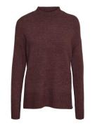 VERO MODA Pullover 'Lefile'  brun