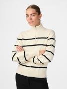 YAS Pullover 'YASShanti'  creme / sort