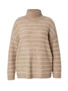 EVOKED Pullover  beige / mørkebeige