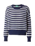 UNITED COLORS OF BENETTON Pullover  navy / hvid