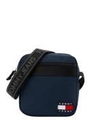 Tommy Jeans Skuldertaske 'ESSENTIAL'  navy / grå / rød / sort