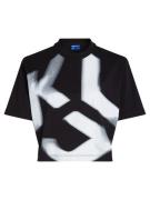 KARL LAGERFELD JEANS Shirts  sort / hvid