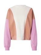 ROXY Sweatshirt 'SALTY DREAM'  beige / creme / lilla