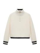 MANGO Pullover 'TALDEPOR'  sort / offwhite