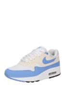 Nike Sportswear Sneaker low 'Air Max 1 '87'  beige / blå / hvid