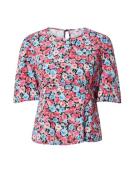 Dorothy Perkins Bluse  lyseblå / lyserød / sort / hvid