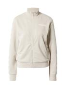 Hummel Sportssweatjakke 'Legacy Poly'  beige / hvid