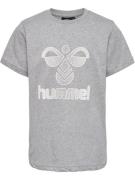 Hummel Shirts 'PROUD'  grå-meleret / hvid