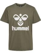 Hummel Shirts  oliven / offwhite