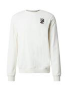 BLEND Sweatshirt  blå / gul / sort / offwhite