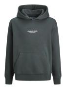 Jack & Jones Junior Sweatshirt 'JORVesterbro'  gran / hvid