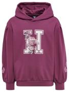 Hummel Sweatshirt  magenta / hvid