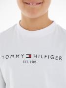 TOMMY HILFIGER Shirts 'Essential'  mørkeblå / rød / hvid