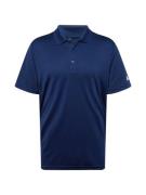 ADIDAS GOLF Funktionsskjorte  navy / hvid