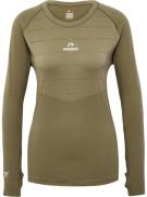 Newline Funktionsbluse 'Pace'  khaki / hvid