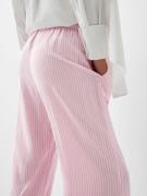 Bershka Bukser  pink / hvid