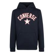 CONVERSE Sweatshirt  melon / sort / hvid