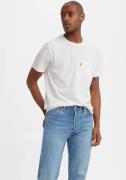 LEVI'S ® Bluser & t-shirts  rød / hvid-meleret