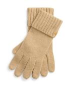 Lauren Ralph Lauren Fingerhandsker  camel