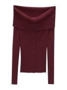 Pull&Bear Cardigan  bordeaux