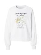 Abercrombie & Fitch Sweatshirt  gul / pastelgrøn / sort / hvid