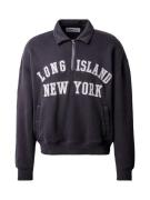 HOLLISTER Sweatshirt  sort / hvid